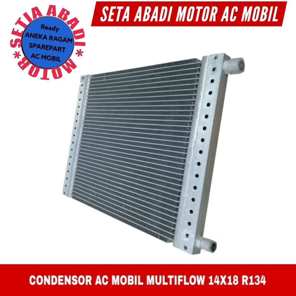condensor kondensor AC mobil universal MULTIFLOW 14x18 20mm R134