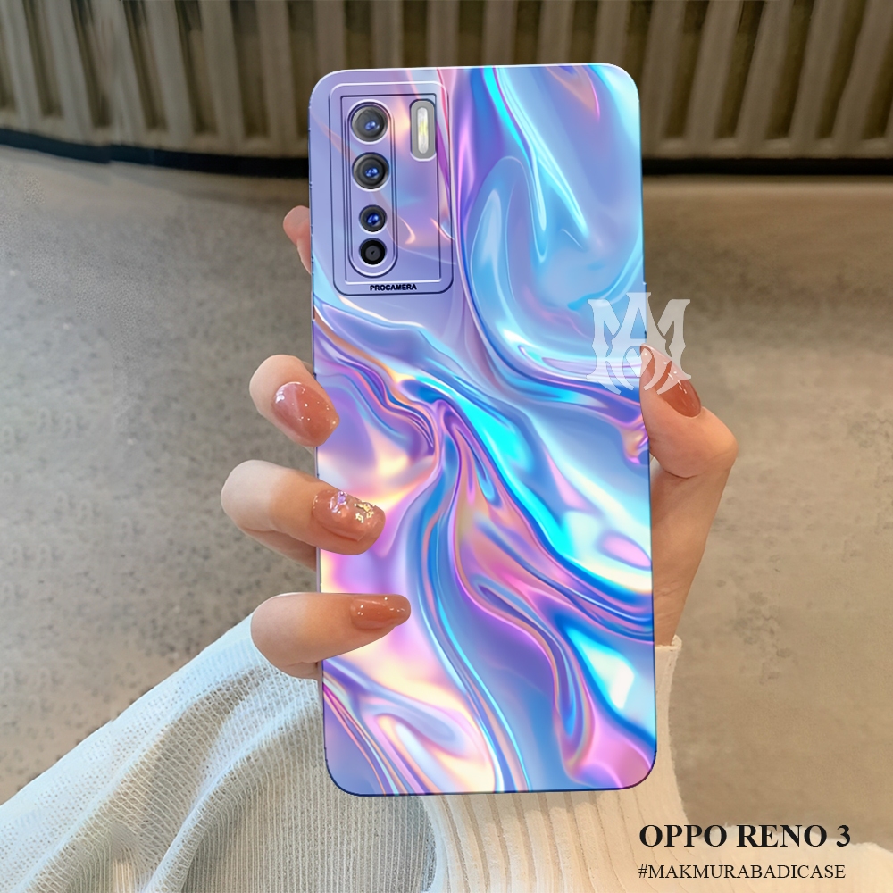 Case Oppo Reno 3 4G - Oppo A91 Cassing Handphone Aesthetic - Silikon Tpu - Case Hp Karakter