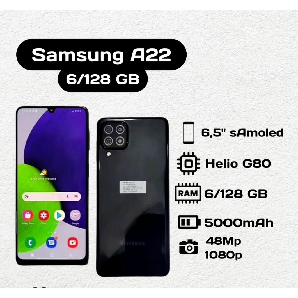 Samsung Galaxy A22 6/128 GB Second