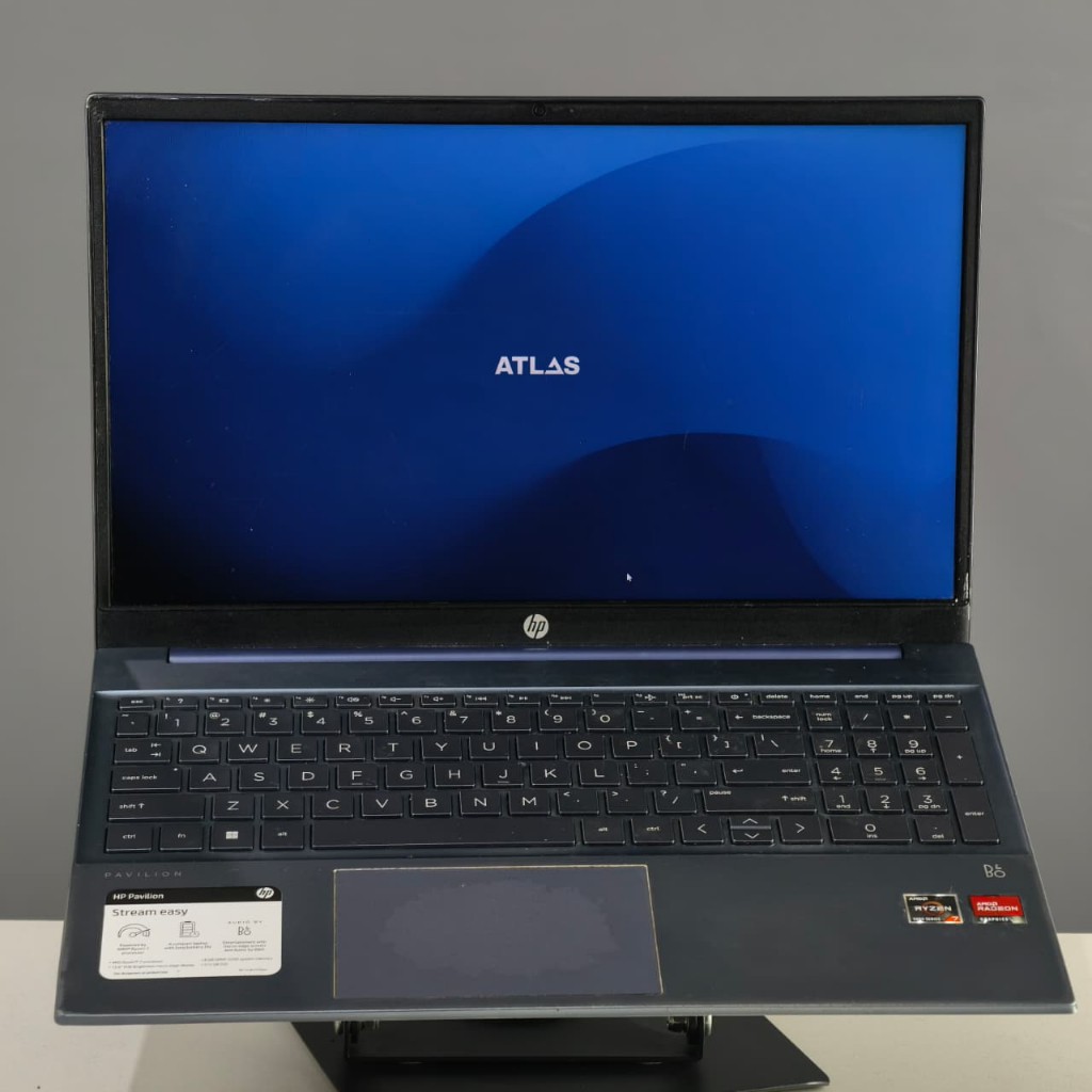 HP Pavilion 15-eh170 Ryzen 7 5700U Laptop Kencang & Premium untuk Kerja Berat, Editing & Multitaskin