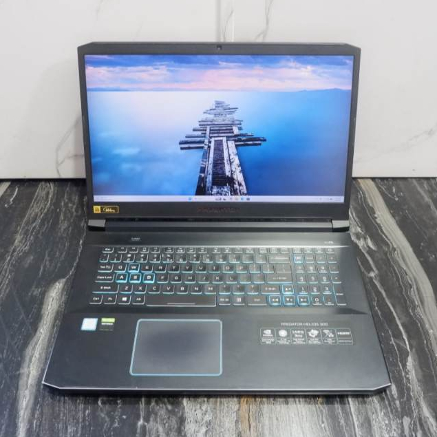 Laptop Acer Predator Helios 300 PH317-53 Intel Core i7-9750H NVIDIA RTX 2060 Ram 8Gb Ssd 256Gb