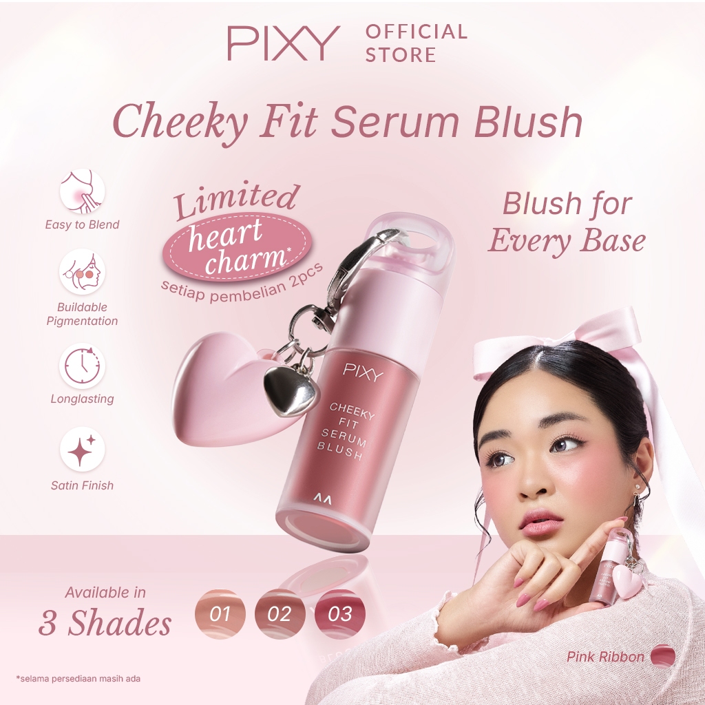 PIXY Cheeky Fit Serum Blush