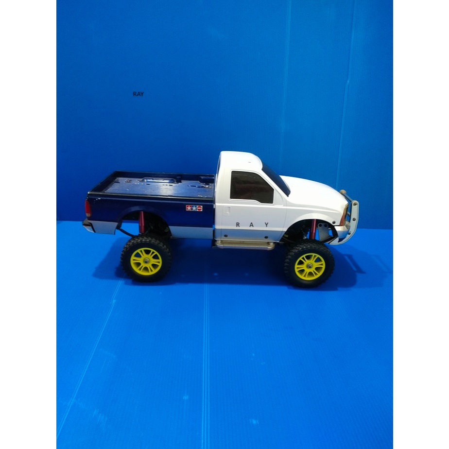 KIT RC TAMIYA TRUK HIGHLIFT BODY F350 SECOND BAGUS - KIT RC TAMIYA - MAINAN RC - RC PROPORSIONAL - R