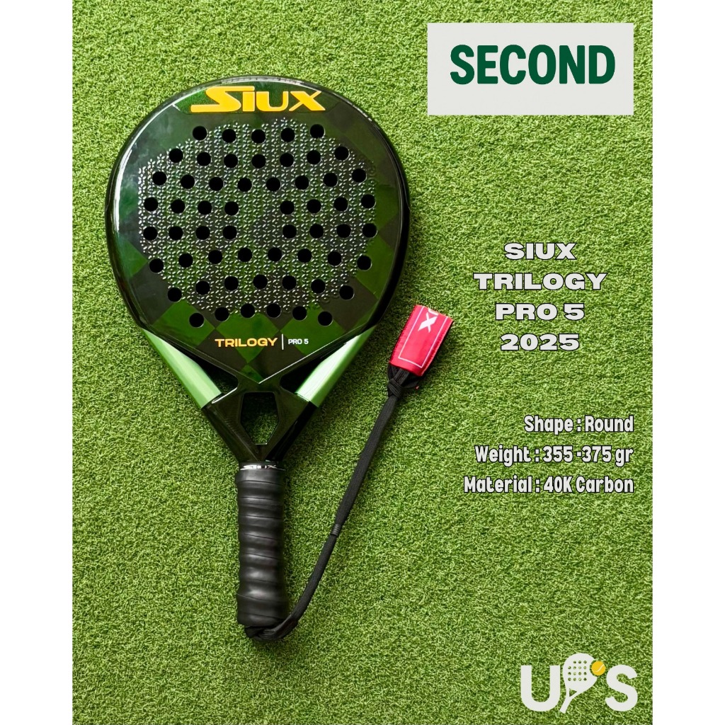 Siux Trilogy Pro 5 2025 Raket Padel Second UR0924