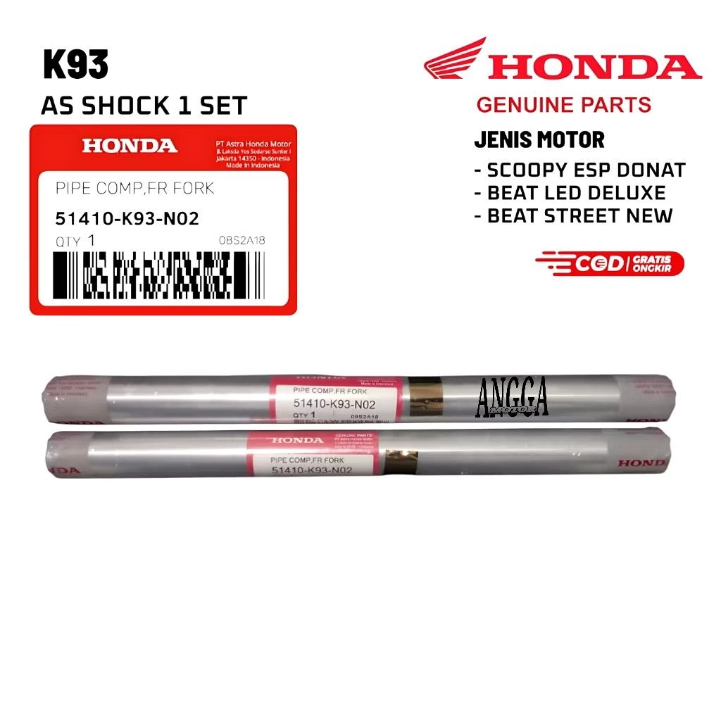 As Shock Depan Honda Scoopy Esp K93