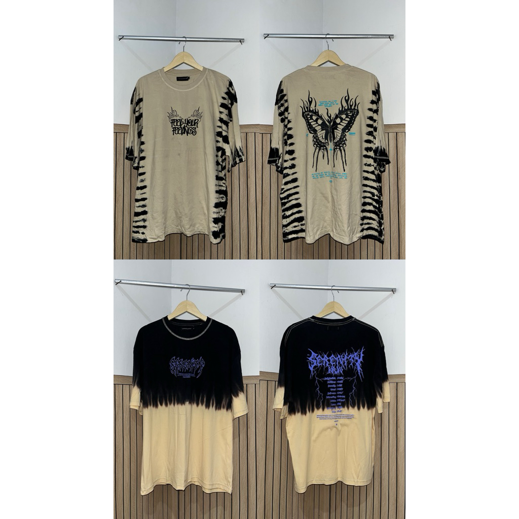 kaos tie dye oversize