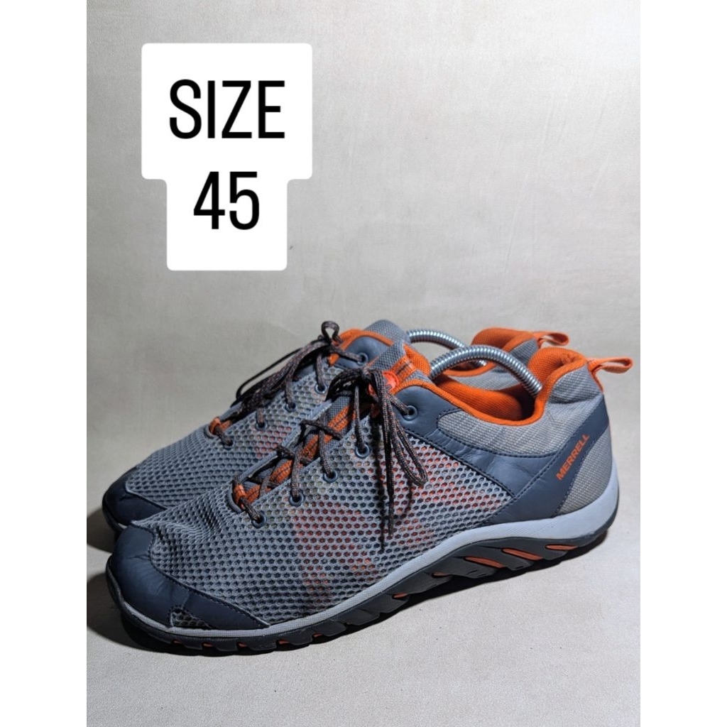 SEPATU PRELOVED MERRELL RAPIDBOW HIKING SHOES SIZE 45