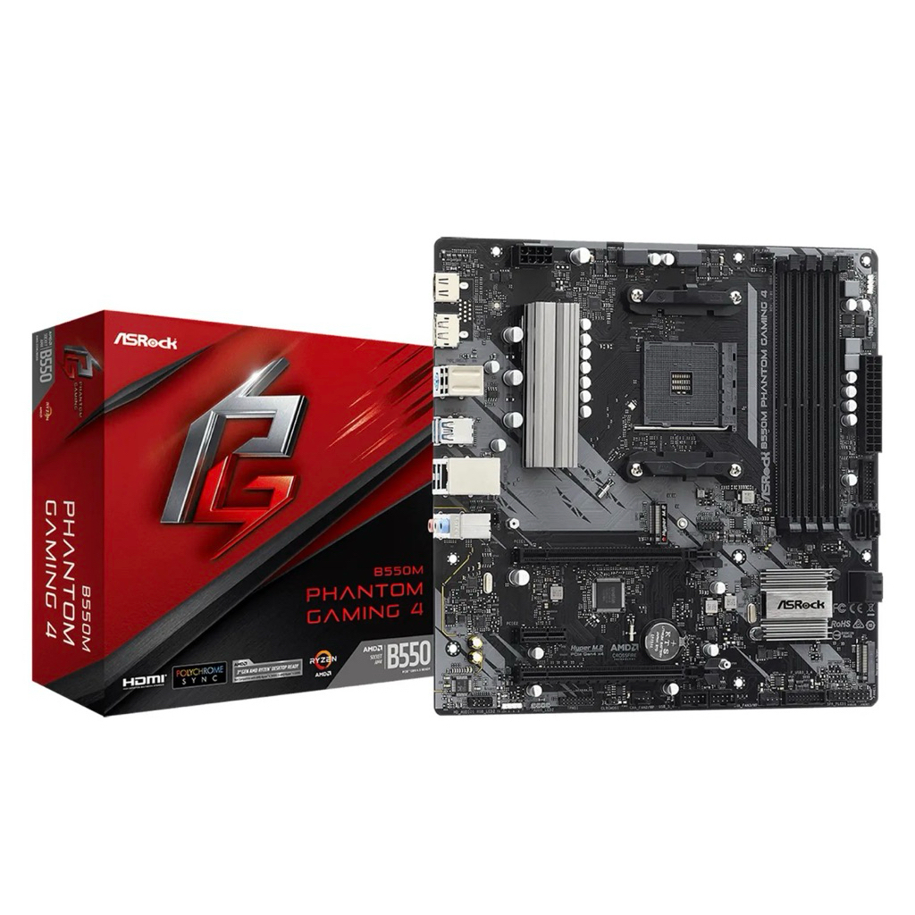 motherboard asrock b550m phantom gaming 4