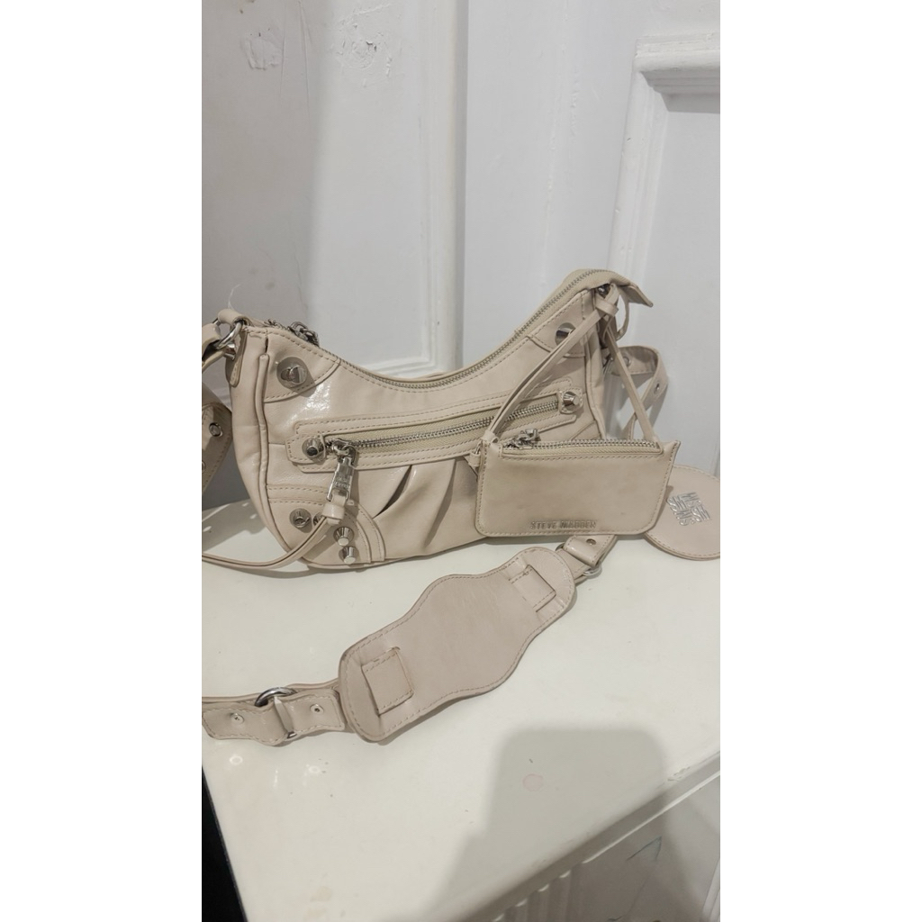 Preloved tas Stevemadden Bglowing Women Crossbody Bag Bone
