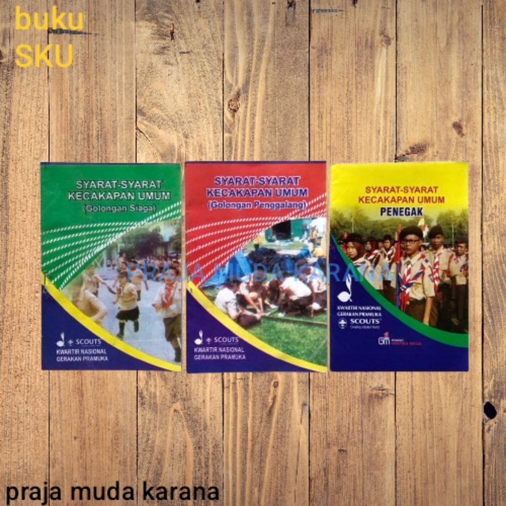 [TERMURAH] BUKU SKU PRAMUKA / BUKU SKU / BUKU PRAMUKA / PERLENGKAPAN ALAT PRAMUKA