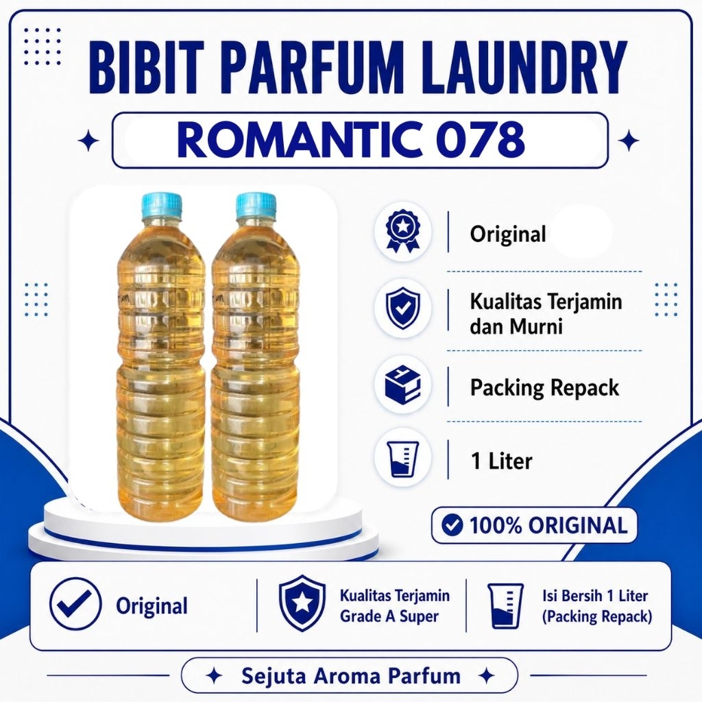 ROMANTIC 078 (BIBIT PARFUM LAUNDRY) ORIGINAL FA UK.1 Ltr