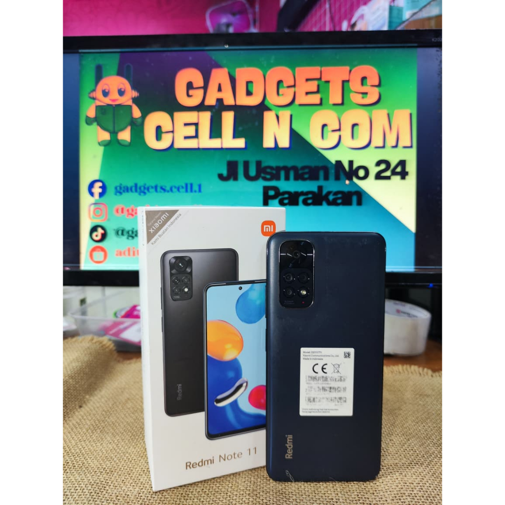 REDMI NOTE 11 4/128 BEKAS NORMAL
