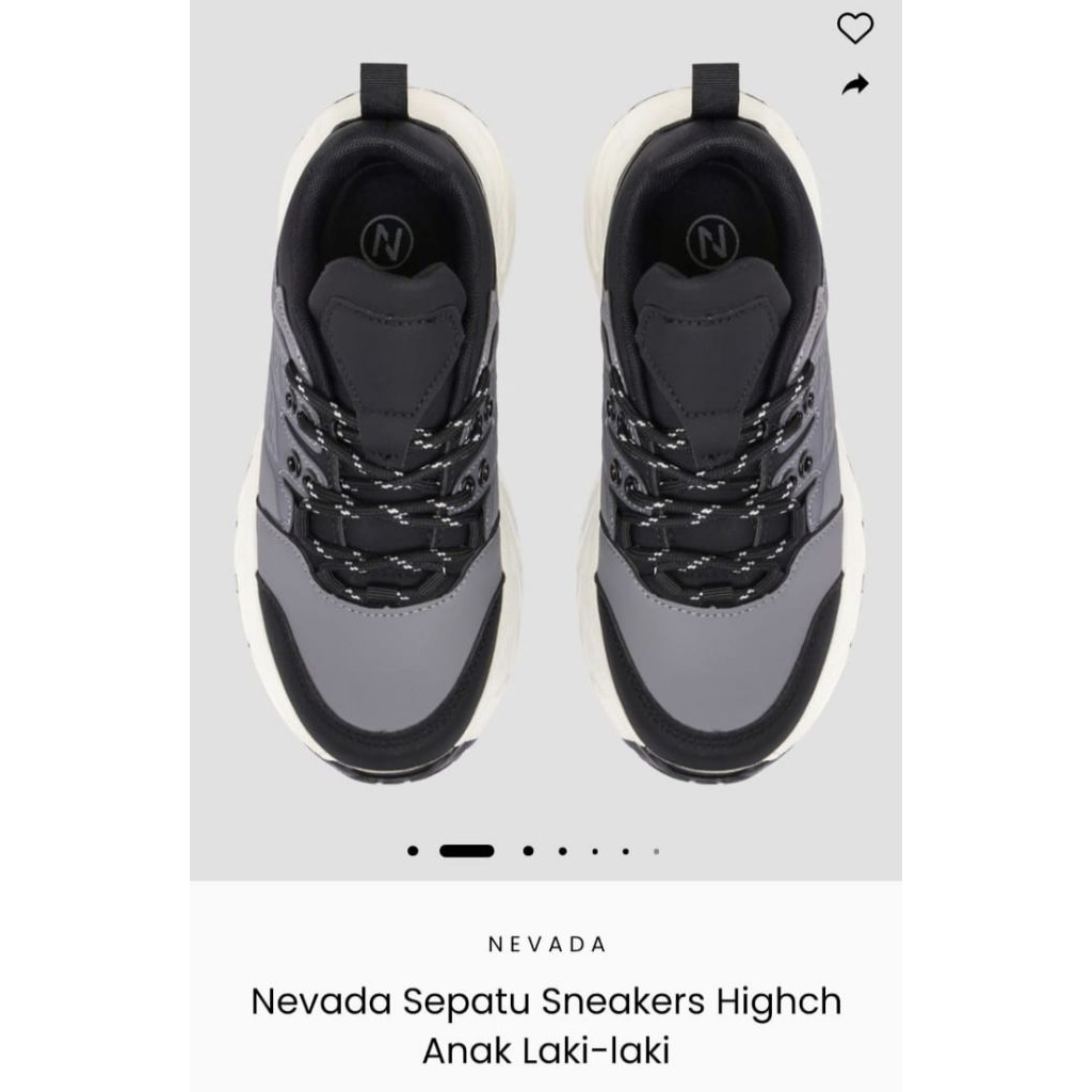 Nevada Sepatu Sneakers Anak Laki-laki - HIGHCH2