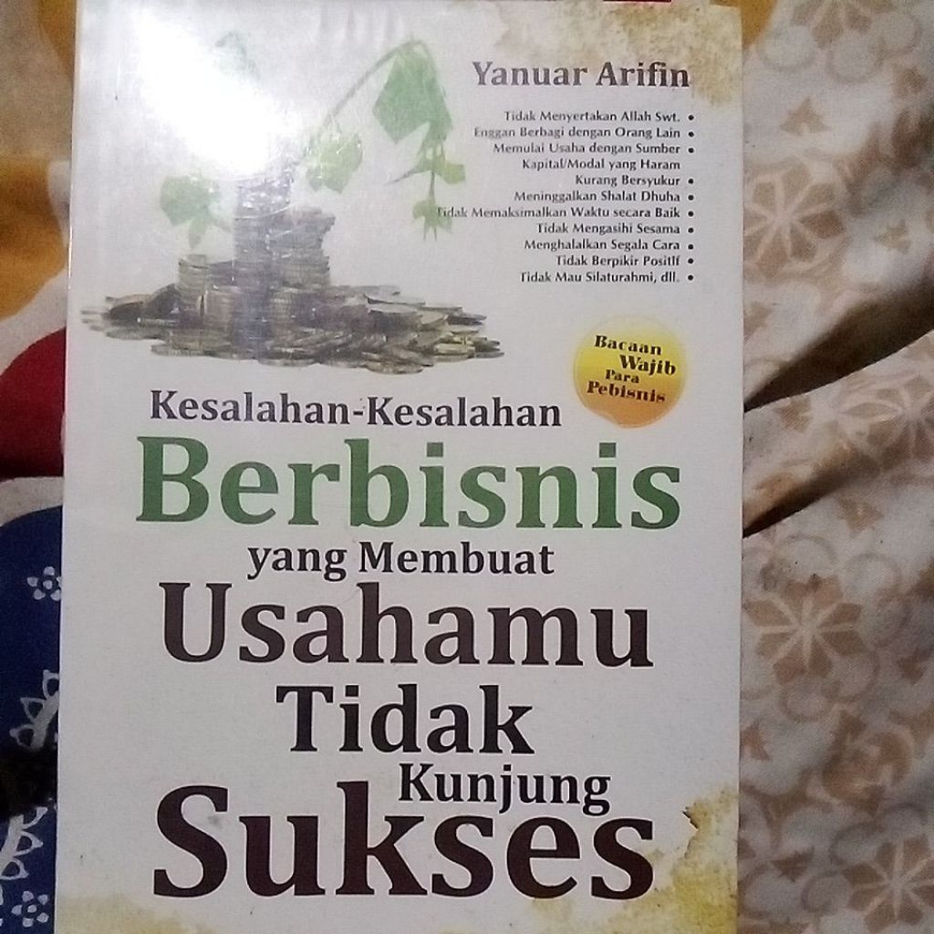 buku berbisnis Yanuar arifin
