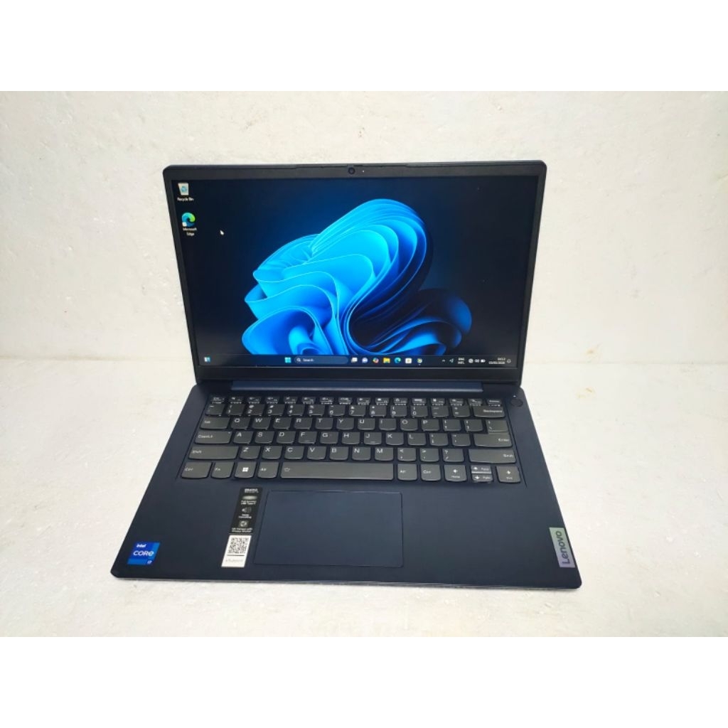 B641 Laptop Lenovo ideapad 3-14IAU7 core i7-gen12 12cpu dodeca core Ram 16GB ssd 512GB keyboard back