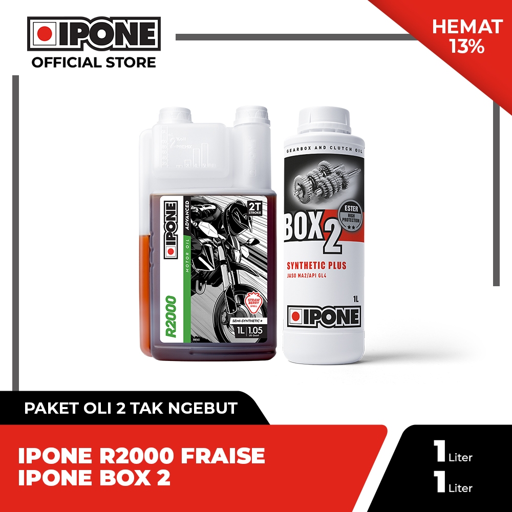 IPONE Paket Oli 2 Tak Ngebut