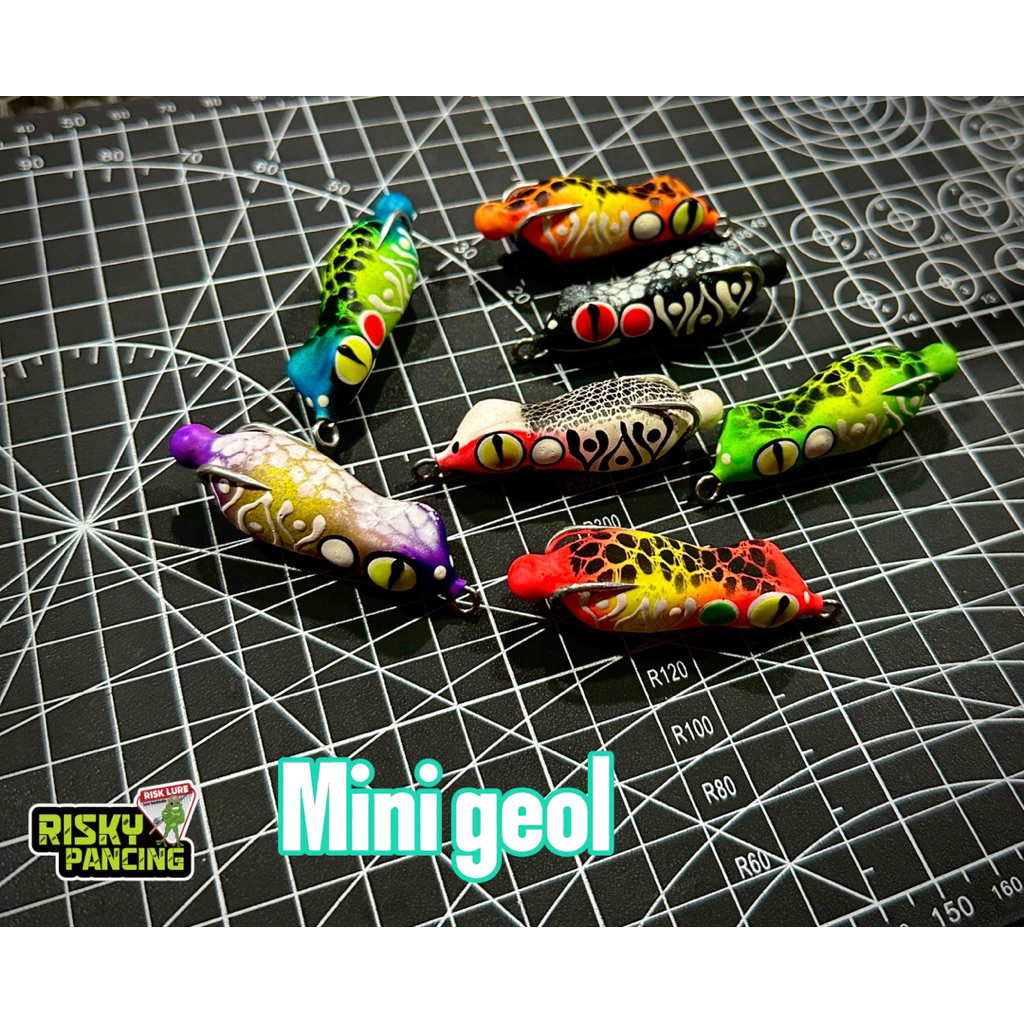 SOFT FROG BY RISK LURE GEOL MINI