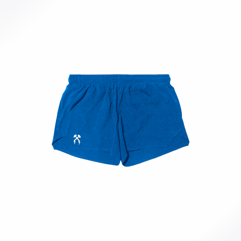 geuwatt Aerofast Racing Running Short 3" - Light Blue
