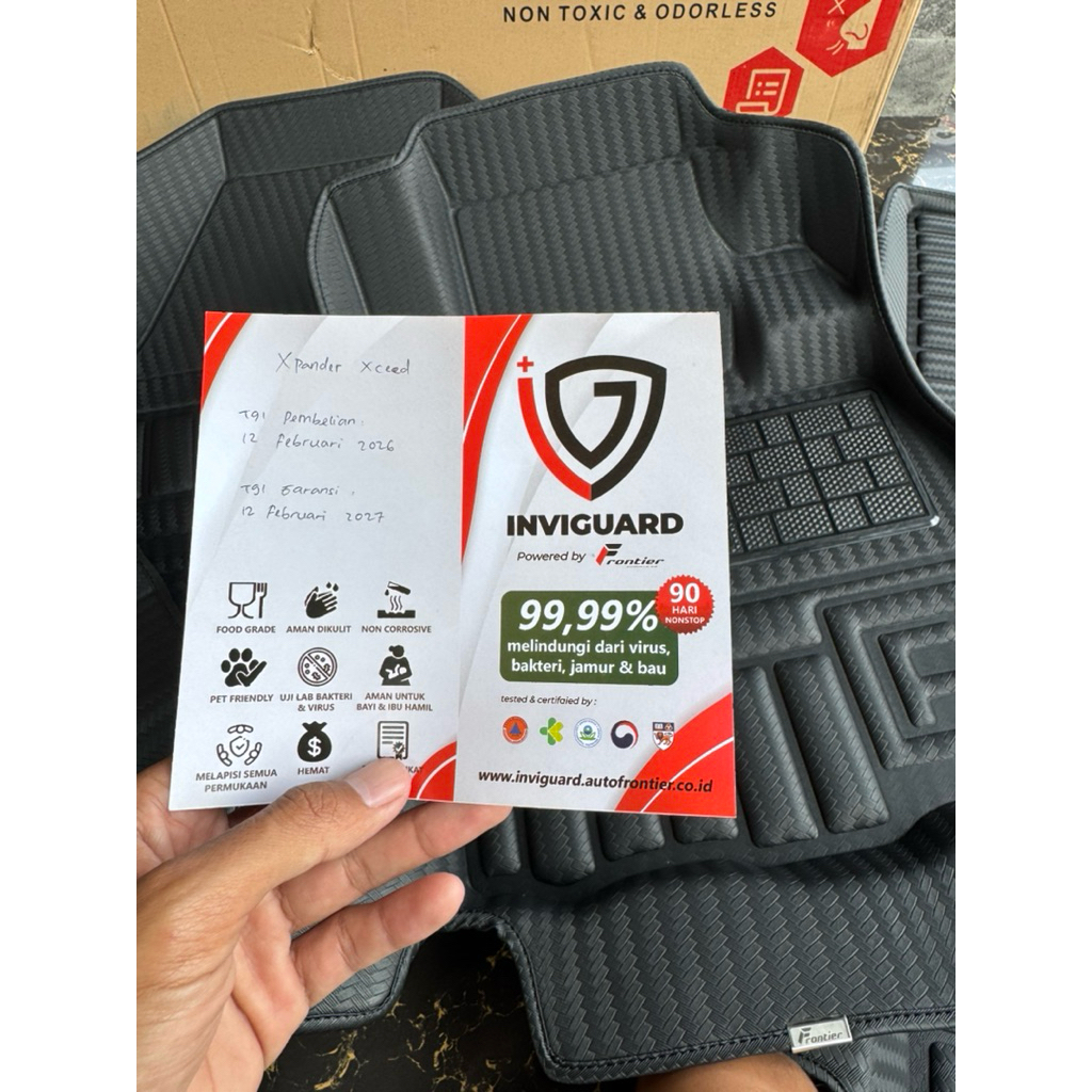 Karpet Mobil Xpander, Frontier Bekas Rasa Baru