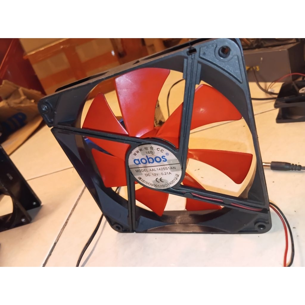 kipas fan computer DC12V 0.20a 14cm normal