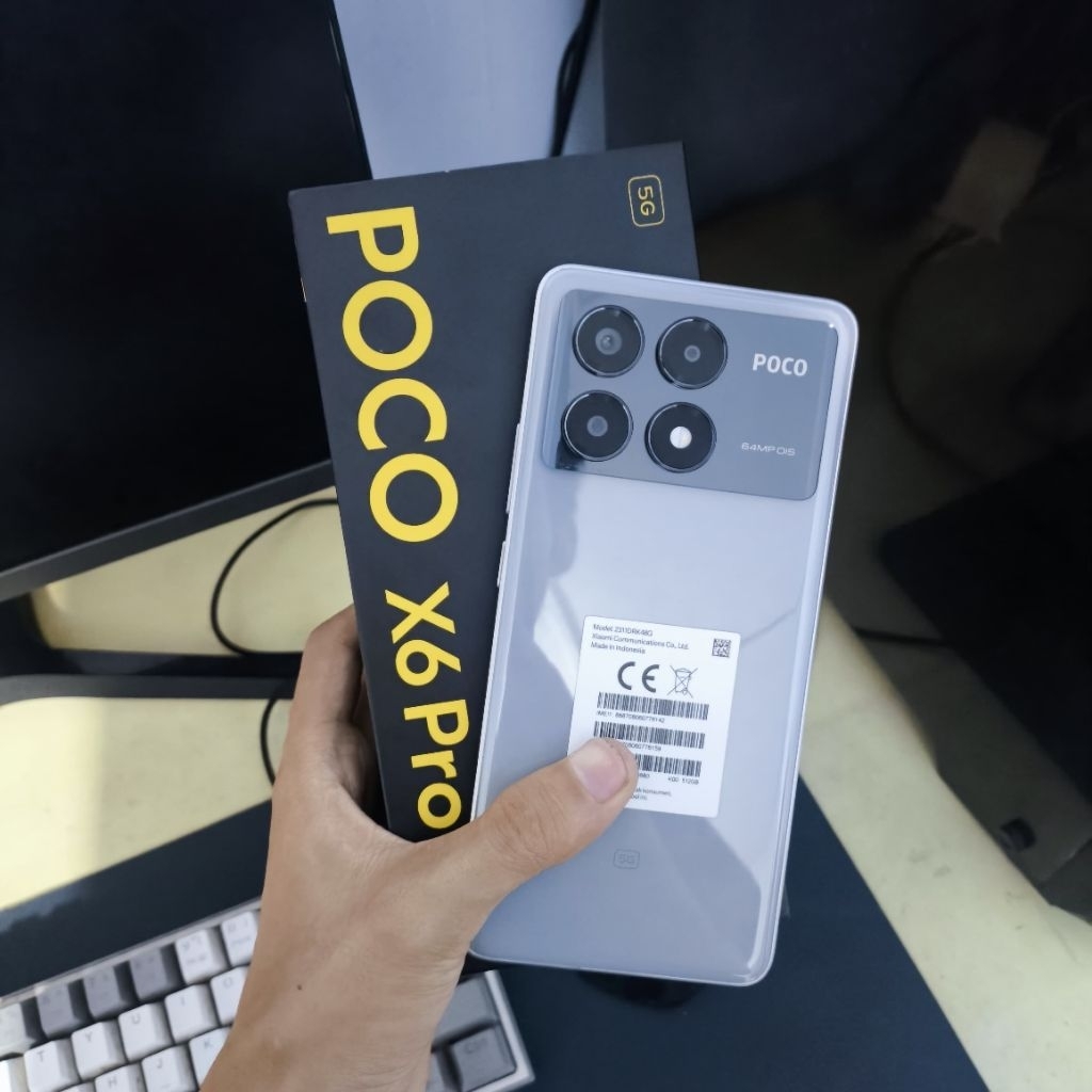 Poco X6 Pro 5G 12/512 GB Garansi Resmi Indonesia Second Bekas Original
