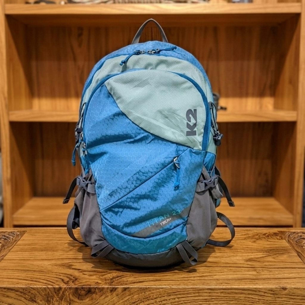 Ransel Gunung Daypack K2 Original Second Tosca Grey 23L
