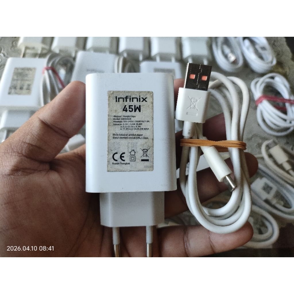 Charger 45W Original Copotan HP Infinix