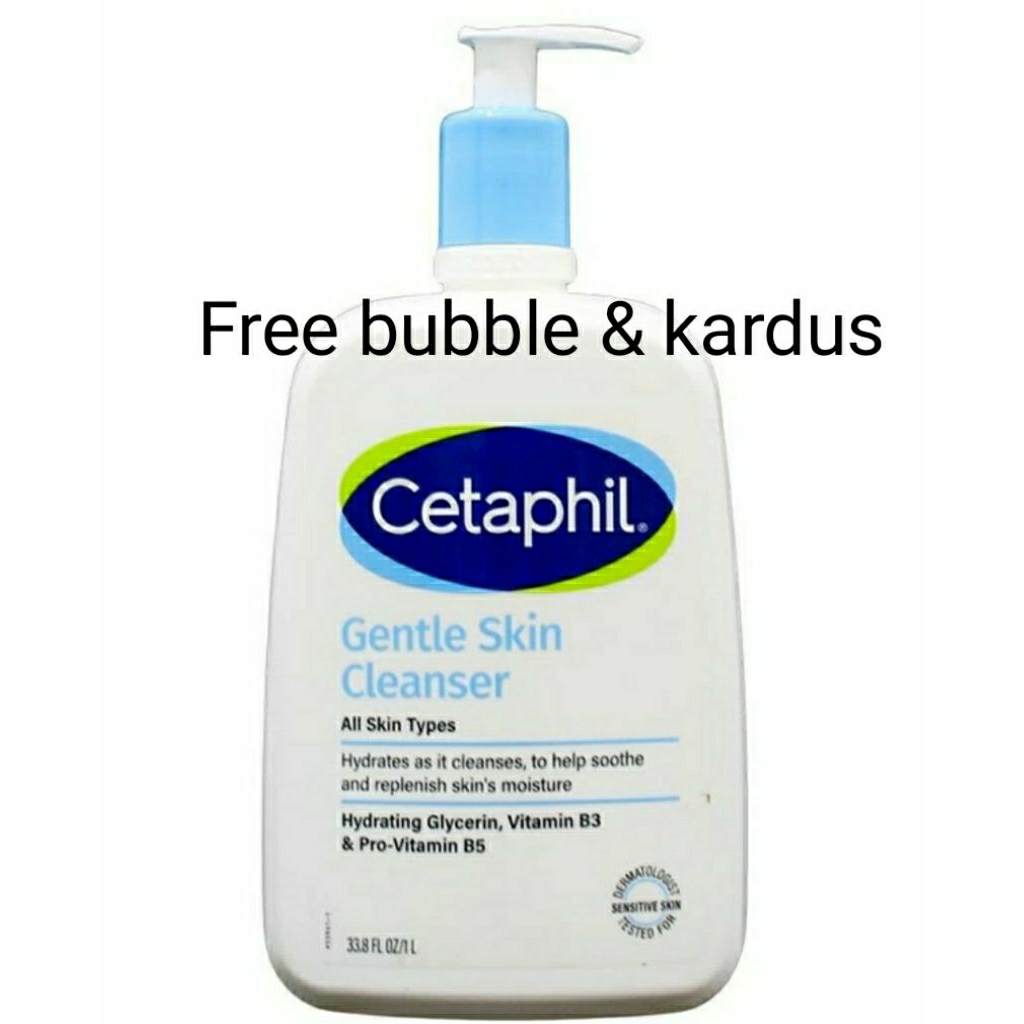 CETAPHIL  Gentle skin cleanser 1000ml sabun cuci muka