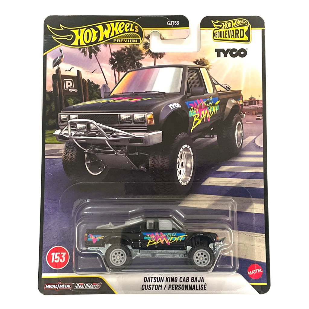 Hot Wheels Datsun King Cab Baja Custom Premium Boulevard