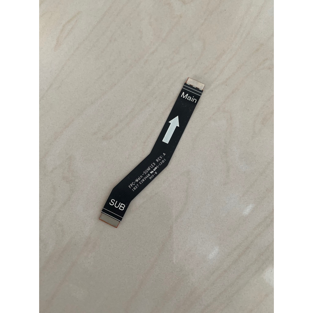 flexible penghubung mesin dengan papan konektor cas nokia 6.1 plus original copotan