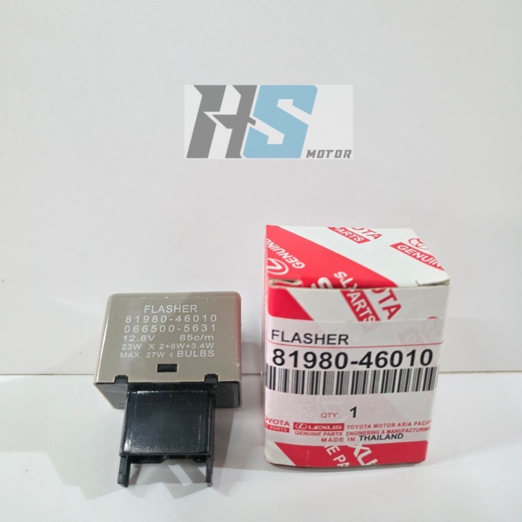 RELAY FLASHER SEIN 12.8v 8 PIN MOBIL TOYOTA AVANZA XENIA RUSH TERIOS CALYA SIGRA AGYA AYLA VIOS YARI