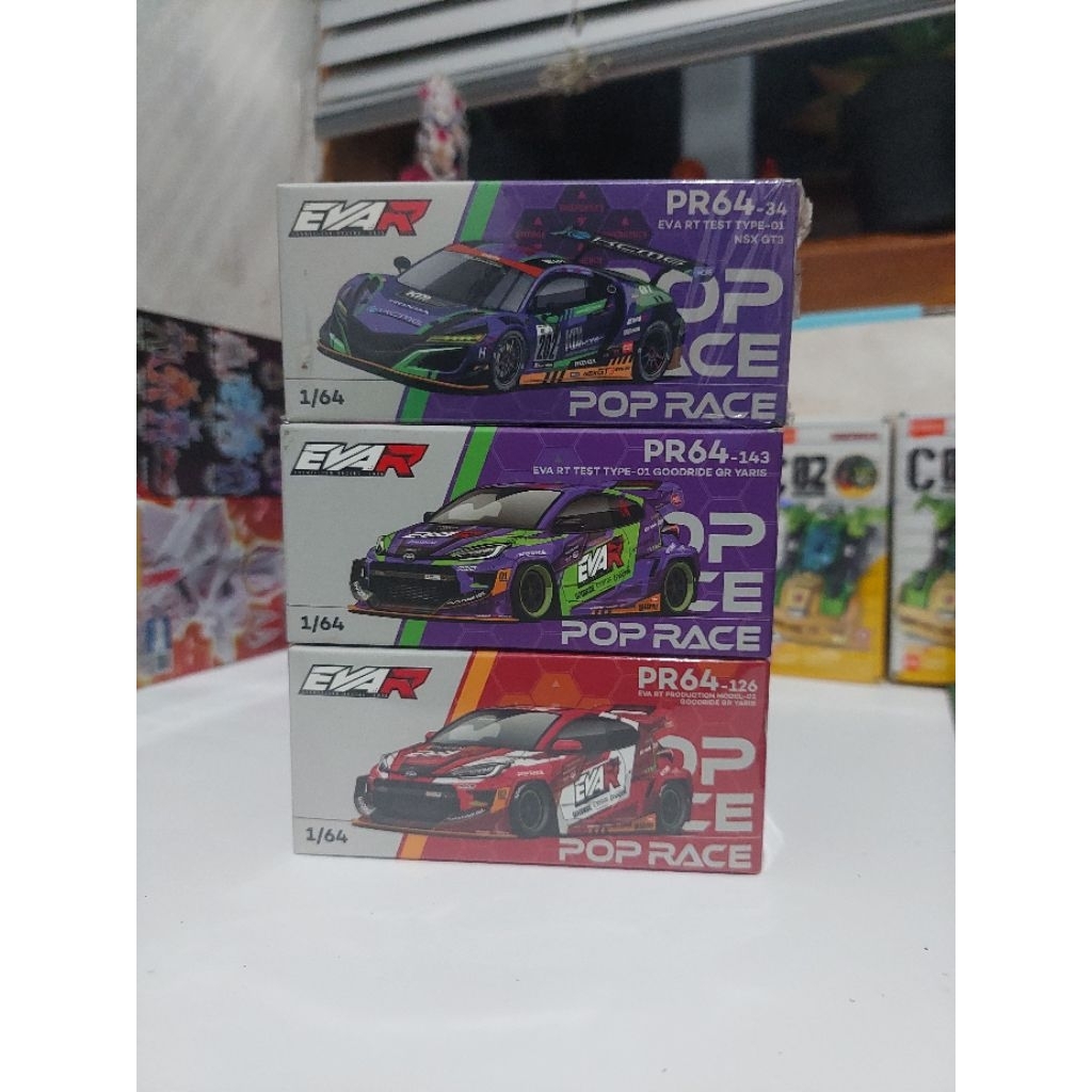 pop race evangelion Honda nsx only