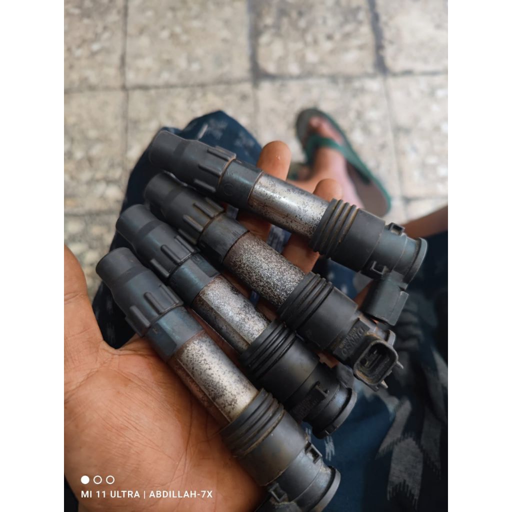 koil busi ninja 250 fi old sepasang