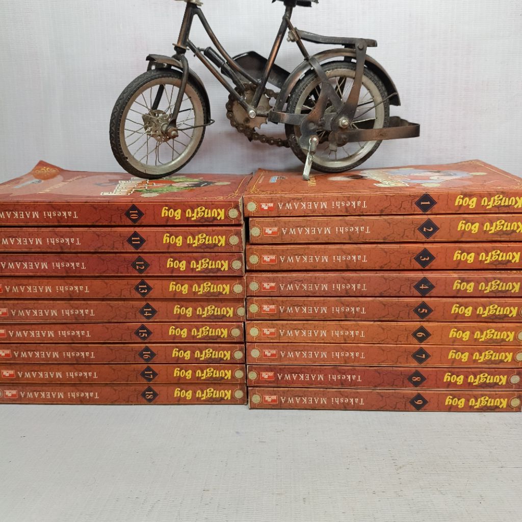 Komik Kungfu Boy Premium set 1-18 tamat