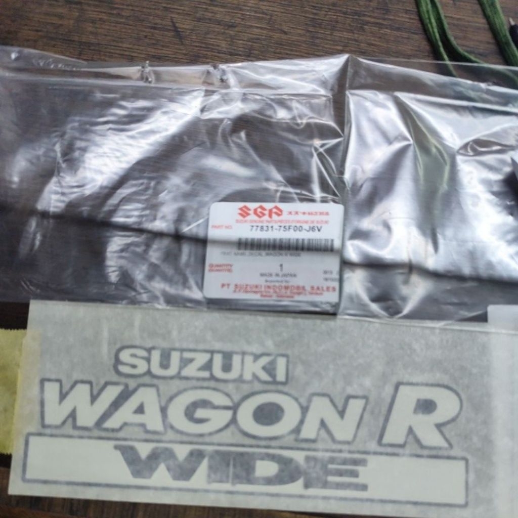 STIKER WAGON R WIDE JEPANG