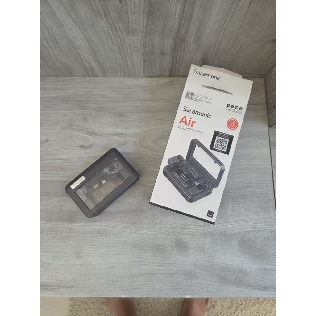 mic wireless saramonic air 01 second bekas