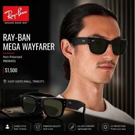 KACAMATA ORIGINAL RAY-BAN MEGA WAYFARER