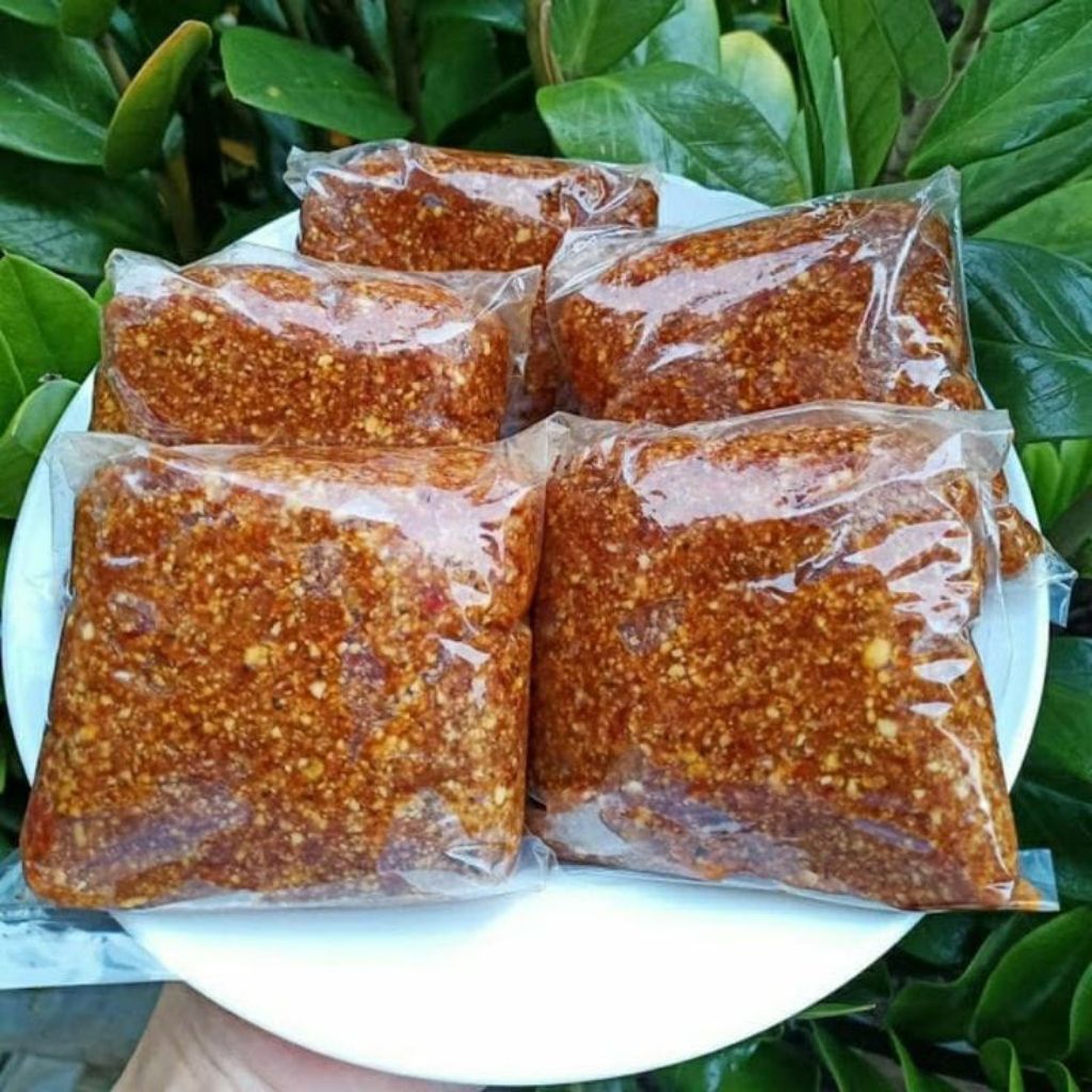sambel pecel khas Blitar 1kg pedas, manis