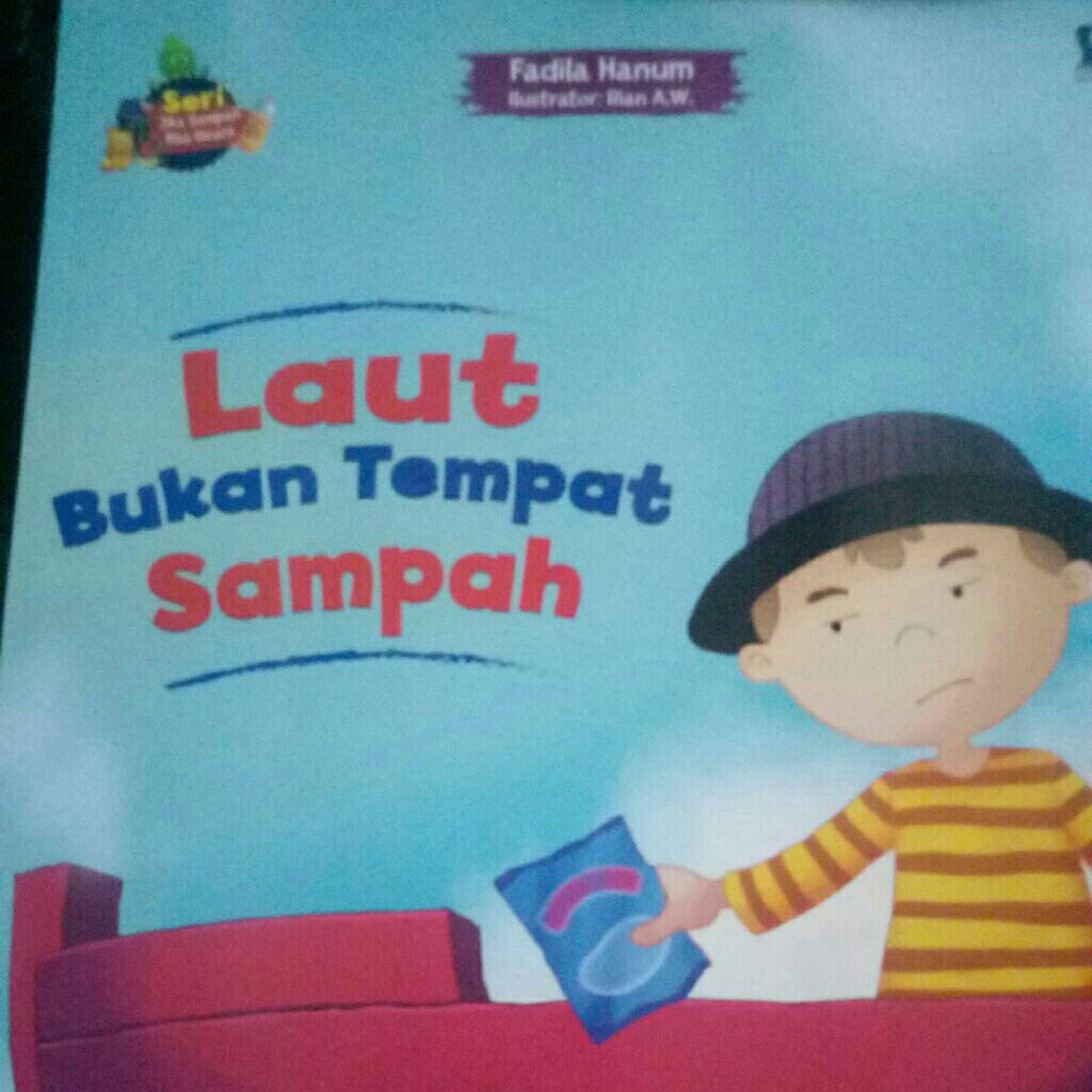 buku cerita laut bukan tempat sampah