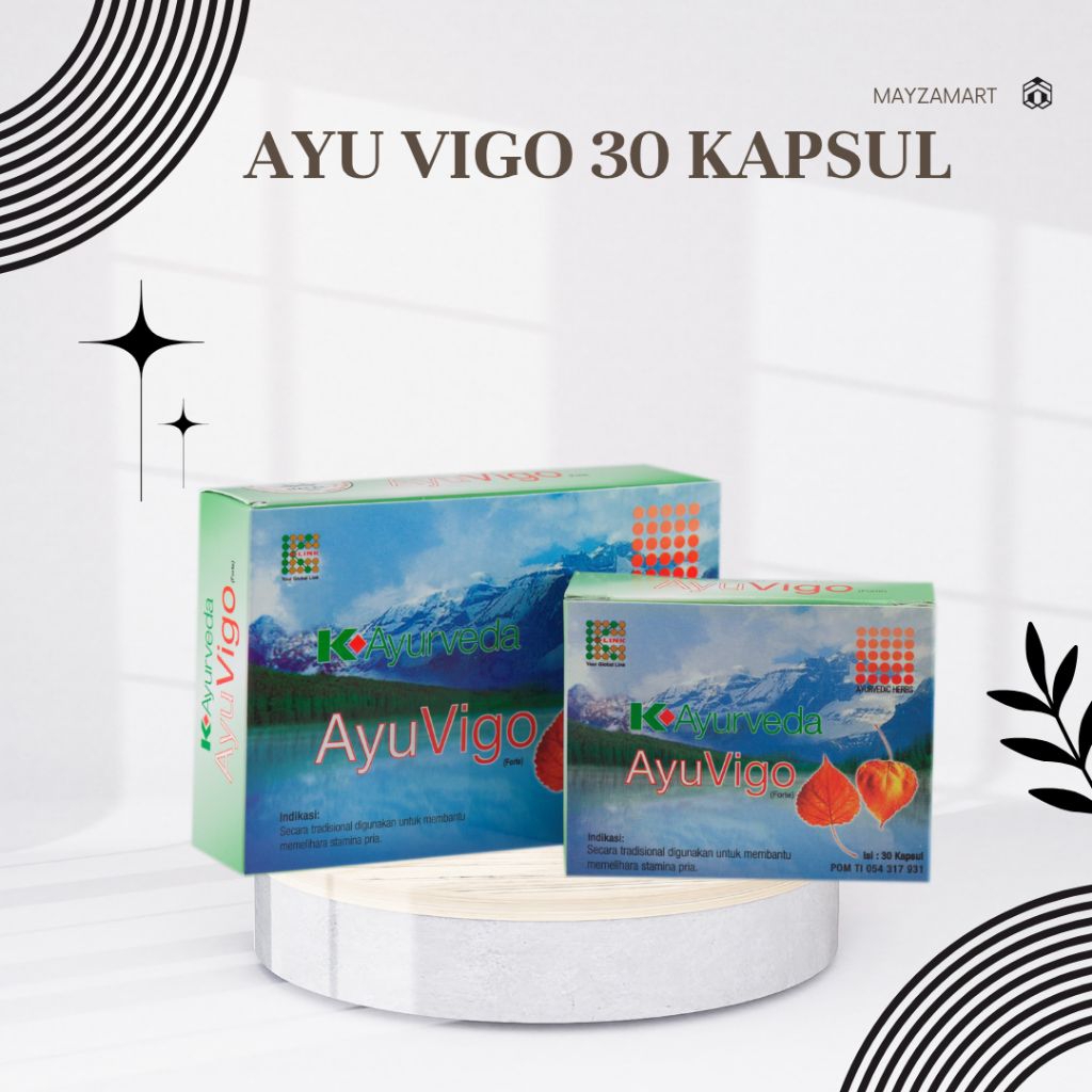 AYU VIGO K-LINK 30 KAPSUL NO DUS ORIGINAL PRODAK