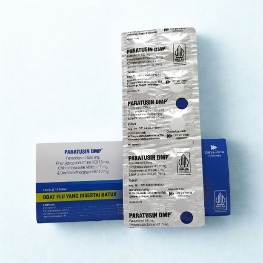 Paratusin DMP Tablet 1 Lembar isi 10 tablet