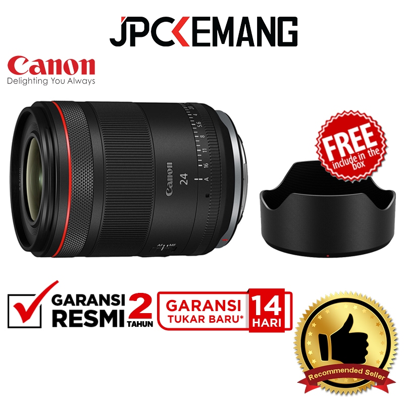Canon RF 24mm f1.4 L VCM Lens Canon RF 24 mm f/1.4 L VCM RF24mm f/1.4L Garansi Resmi