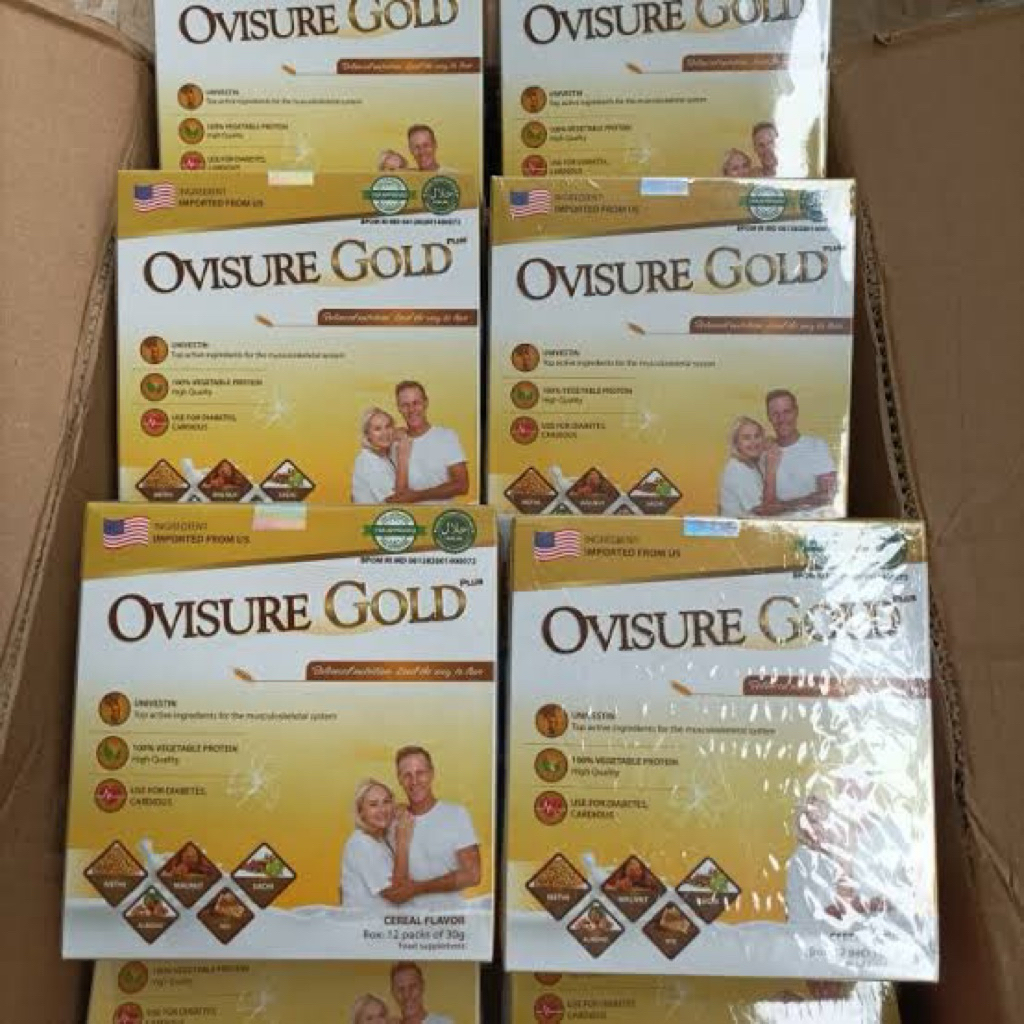 Ovisure Gold Asli Original Isi 12 Sashet