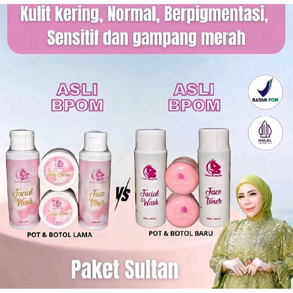CREAM SULTAN DSARS SKINCARE DSARS BEAUTYSKIN BPOM (Owner Dian Saraswati)