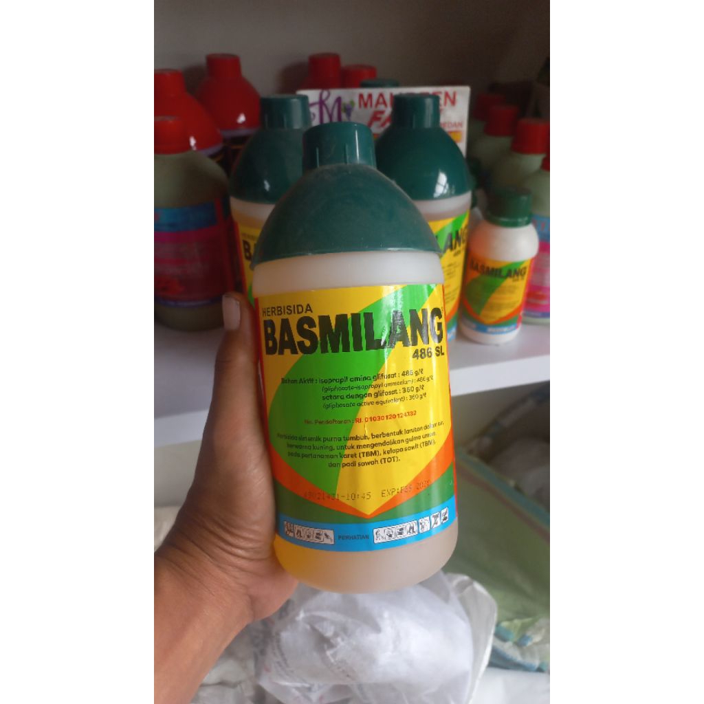 HERBISIDA BASMILANG 486 SL RACUN RUMPUT BASMILANG KEMASAN 1 LITER