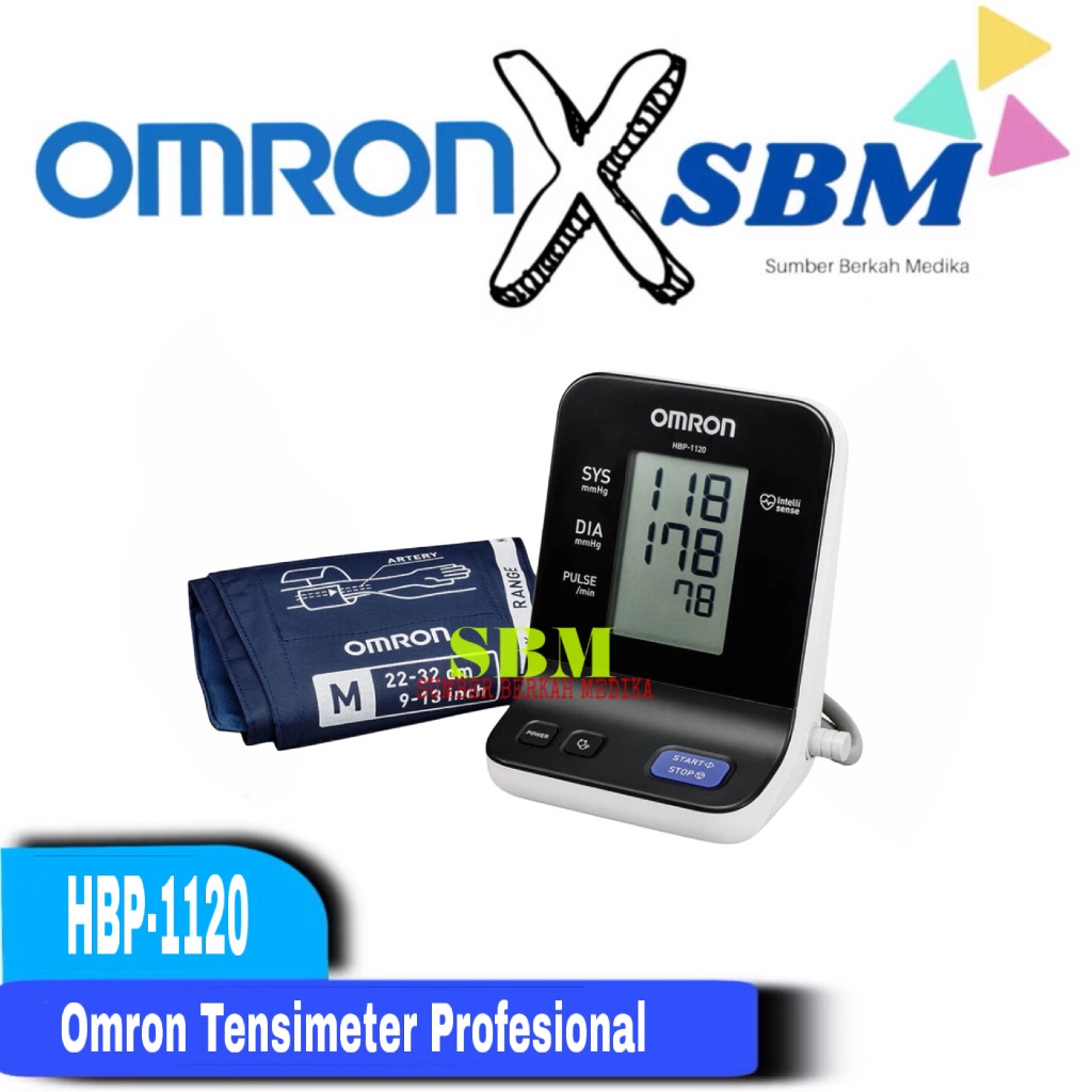 OMRON PROFESIONAL TENSIMETER DIGITAL HBP 1120 OMRON PRO BPM HBP-1120