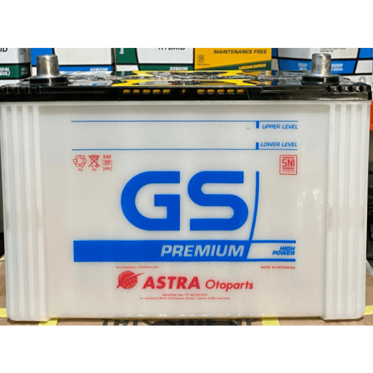 GS Astra N70 65D31R 70 AH Aki Otomotif Mobil Premium Basah WET