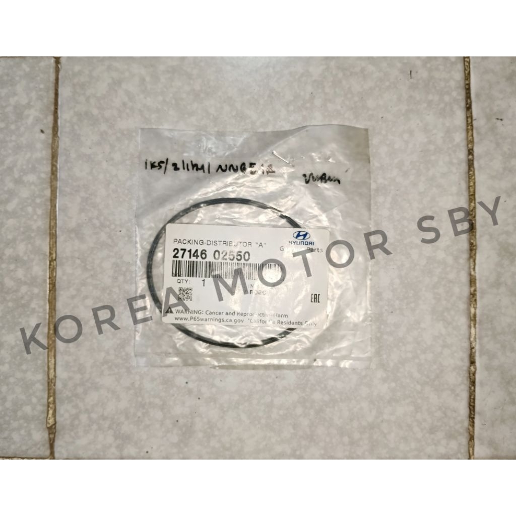 O Ring Seal Cover Delco Packing Cover Distributor Hyundai Atoz Kia Visto