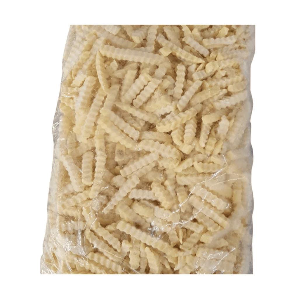 Crinkle Cut kentang beku 2,5 kg