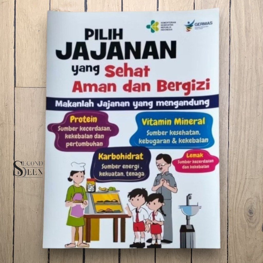 Poster Pilih Jajanan Yang Sehat Aman Dan Bergizi-Poster sekolah dan edukasi masyarakat